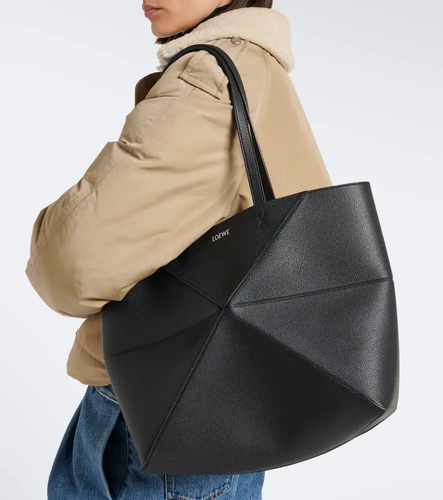 Loewe Puzzle Fold Medium leather tote bag | Thumbnail 6 Loewe Puzzle Fold Medium leather tote bag | Thumbnail 6