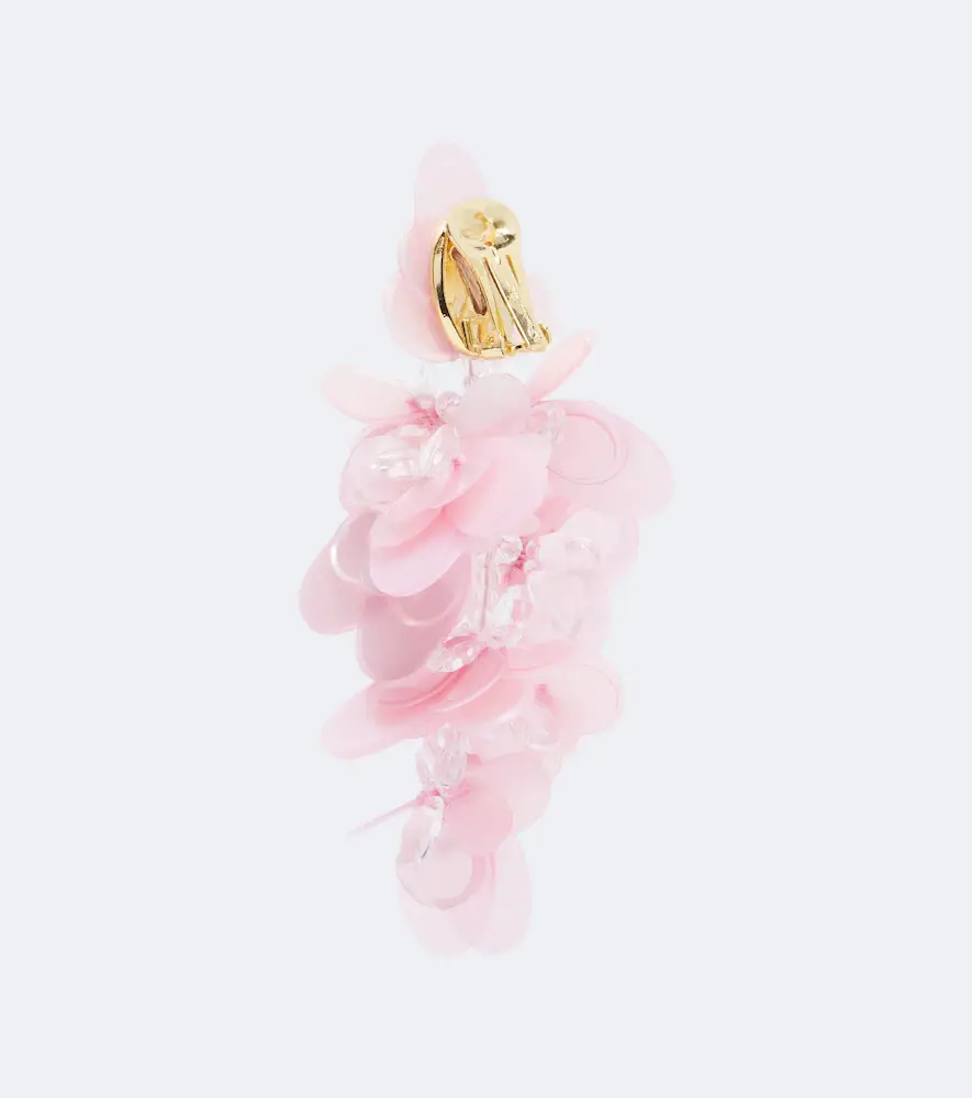 Oscar de la Renta Embellished drop earrings | Thumbnail 3 Oscar de la Renta Embellished drop earrings | Thumbnail 3