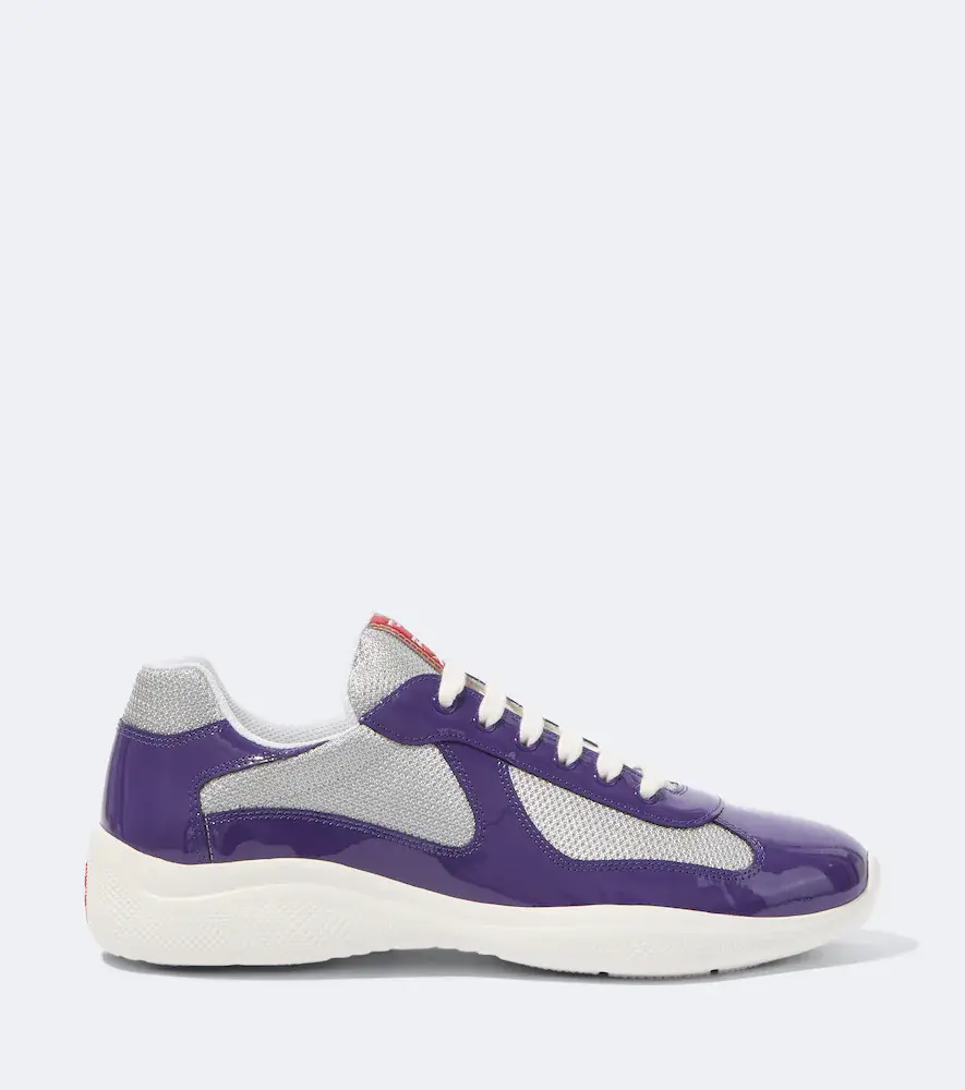 Prada America's Cup leather-trimmed sneakers | Thumbnail 2 Prada America's Cup leather-trimmed sneakers | Thumbnail 2