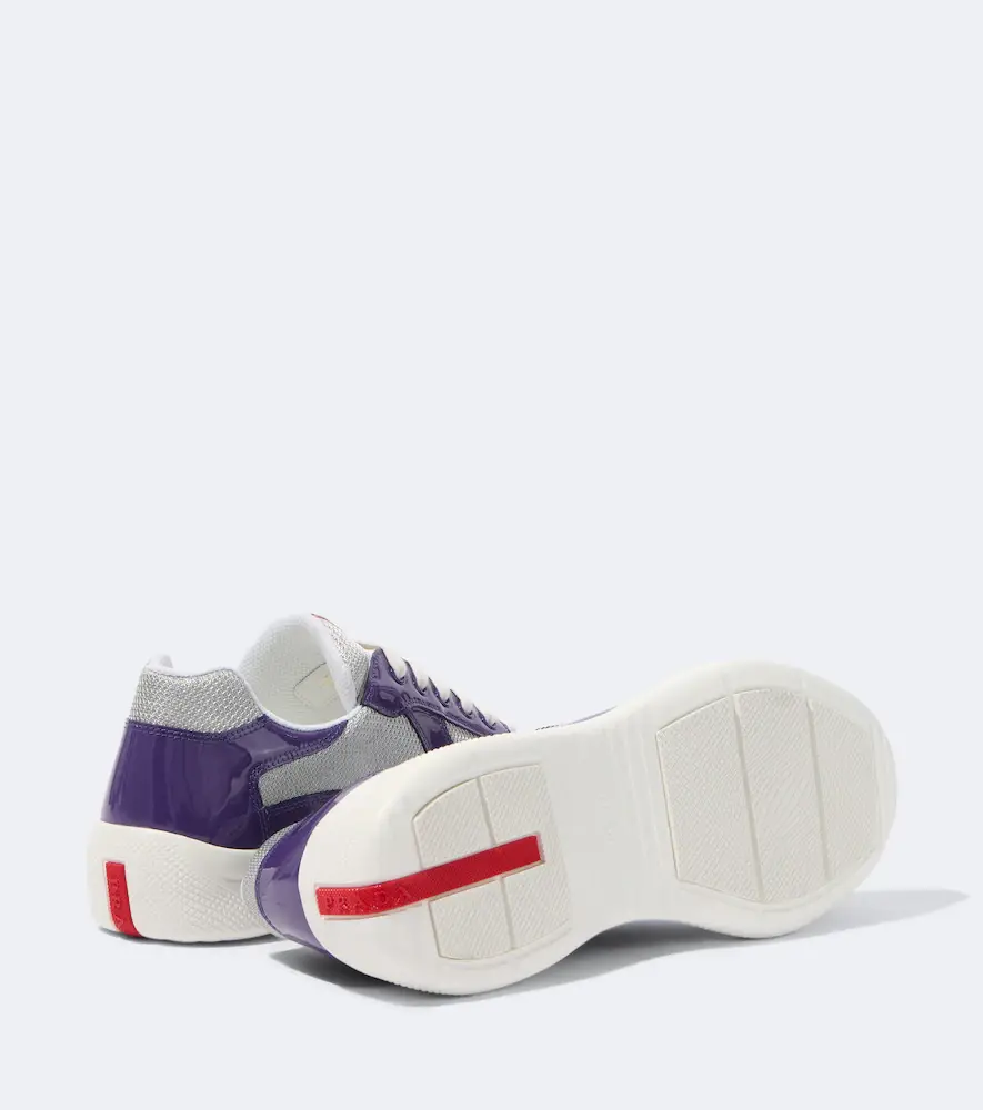 Prada America's Cup leather-trimmed sneakers | Thumbnail 5 Prada America's Cup leather-trimmed sneakers | Thumbnail 5
