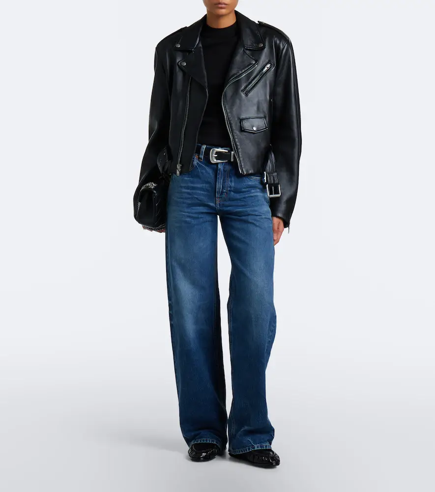 Saint Laurent Cassandre ribbed-knit silk top | Thumbnail 2 Saint Laurent Cassandre ribbed-knit silk top | Thumbnail 2