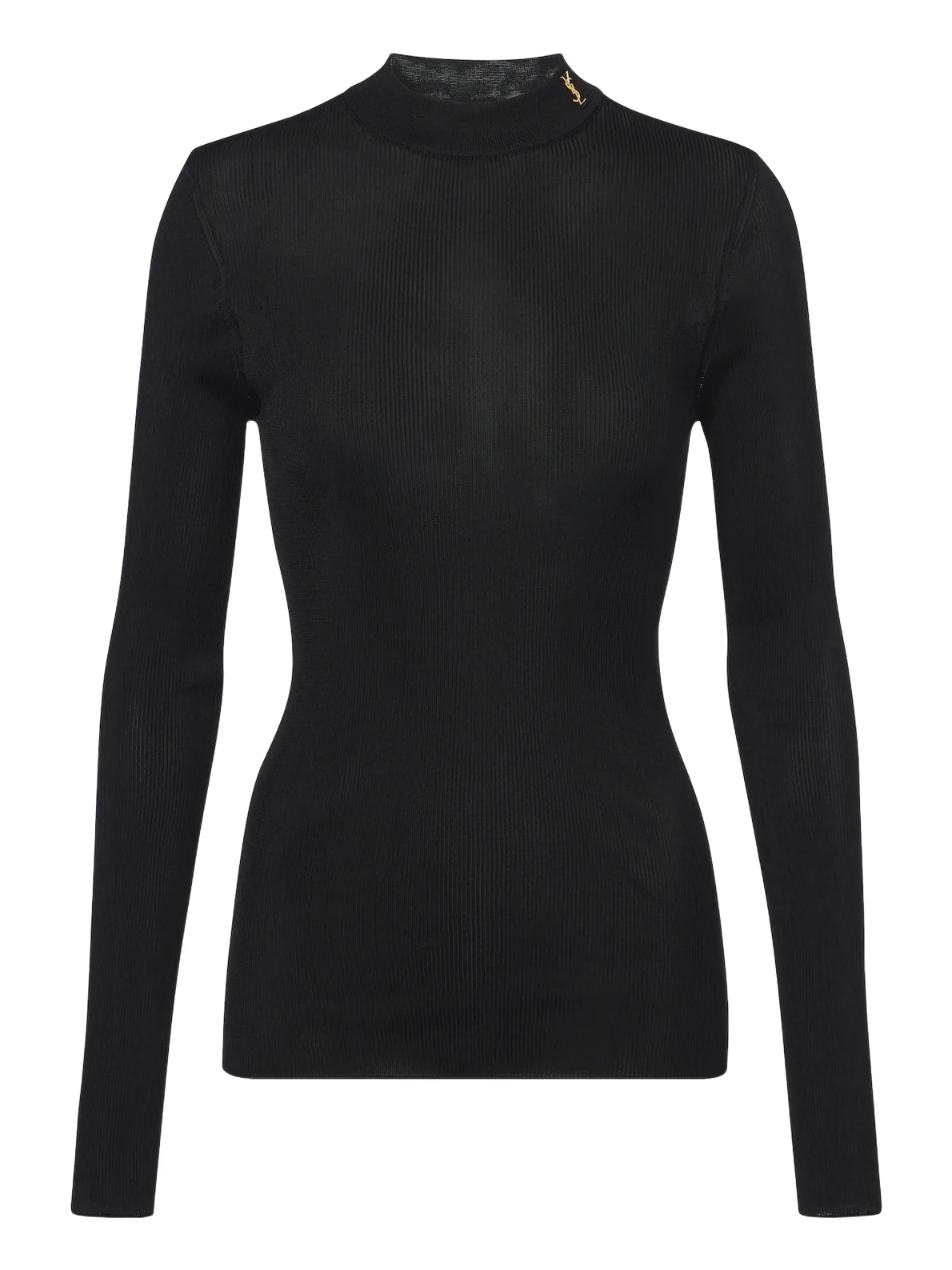 Cassandre ribbed-knit silk top Cassandre ribbed-knit silk top