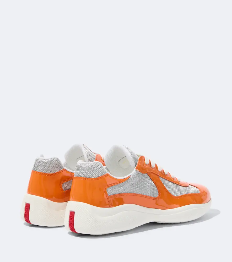Prada America's Cup leather-trimmed sneakers | Thumbnail 3