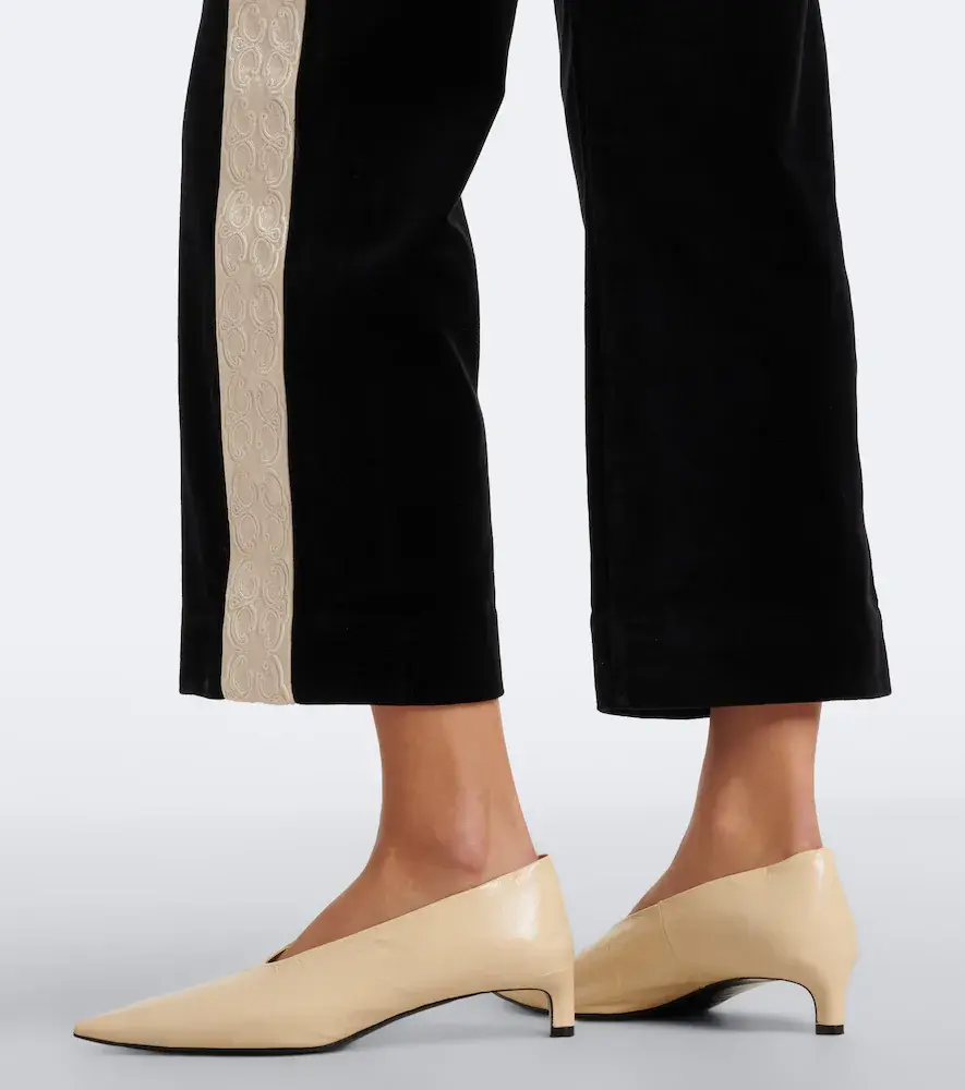 Posse Florian cotton velvet straight pants | Thumbnail 3