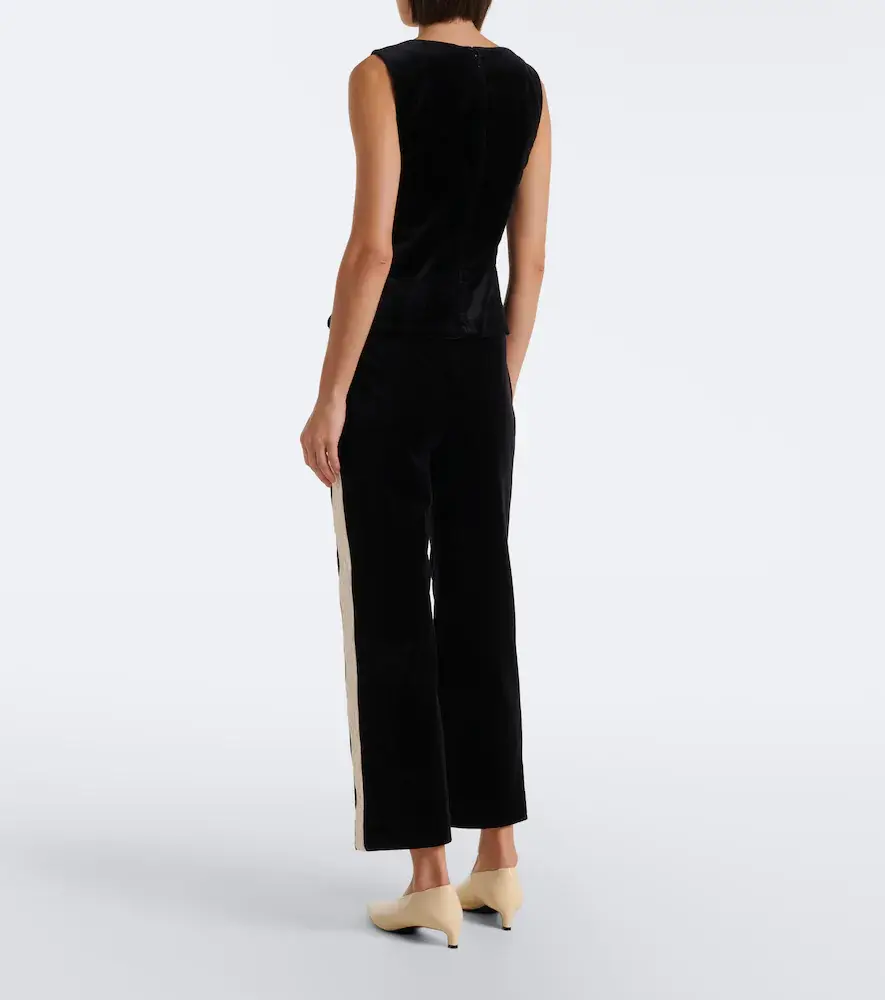 Posse Florian cotton velvet straight pants | Thumbnail 4
