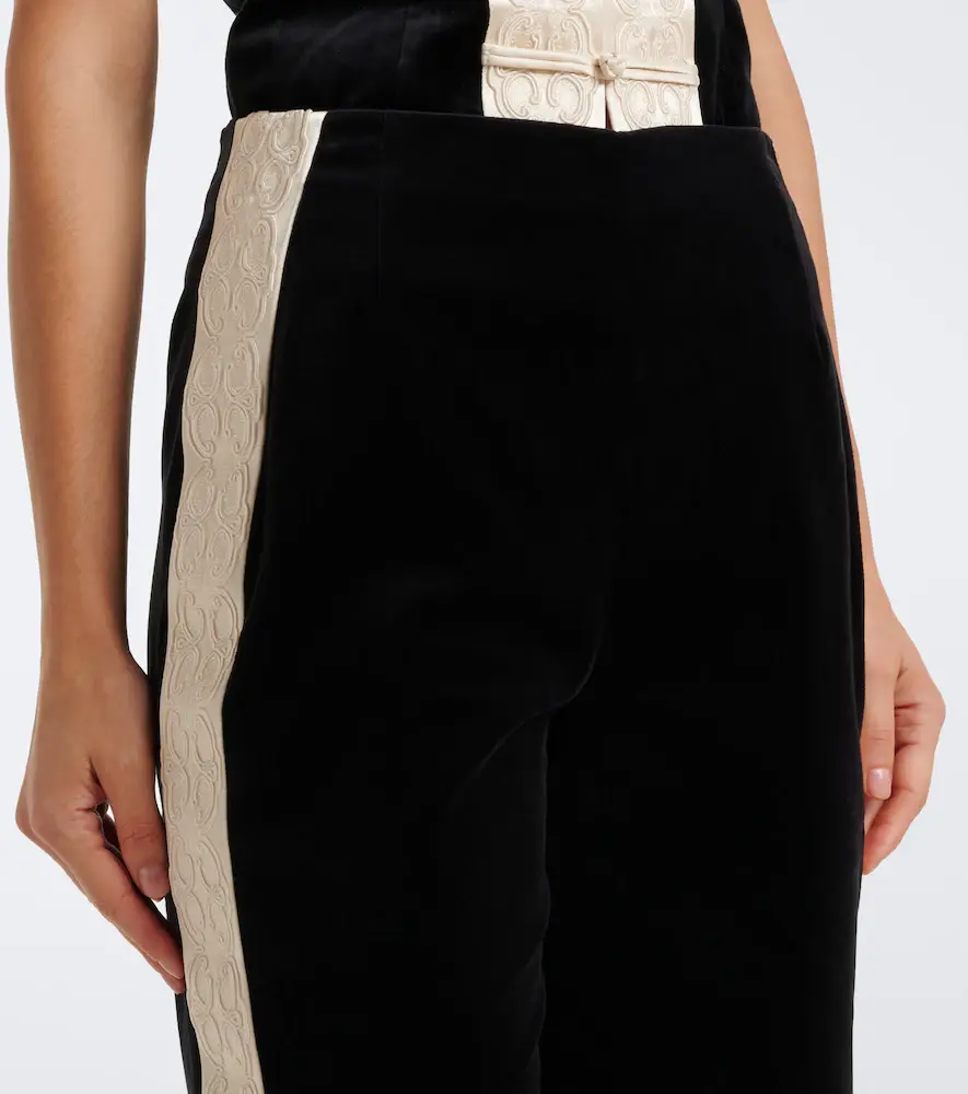 Posse Florian cotton velvet straight pants | Thumbnail 6