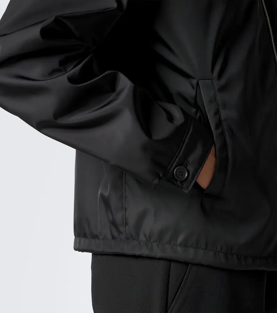 Prada Re-Nylon hooded jacket | Thumbnail 2 Prada Re-Nylon hooded jacket | Thumbnail 2