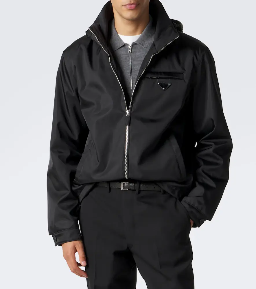 Prada Re-Nylon hooded jacket | Thumbnail 5 Prada Re-Nylon hooded jacket | Thumbnail 5