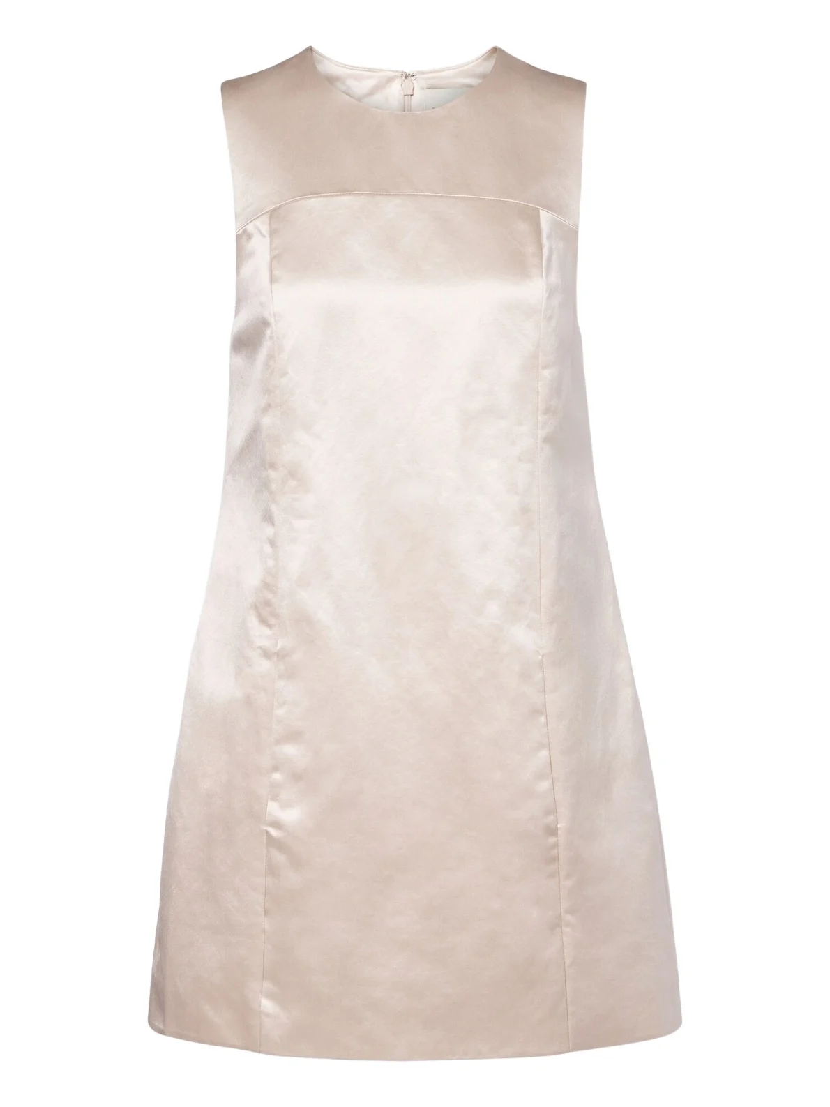 Chester cotton and silk satin shift dress Chester cotton and silk satin shift dress