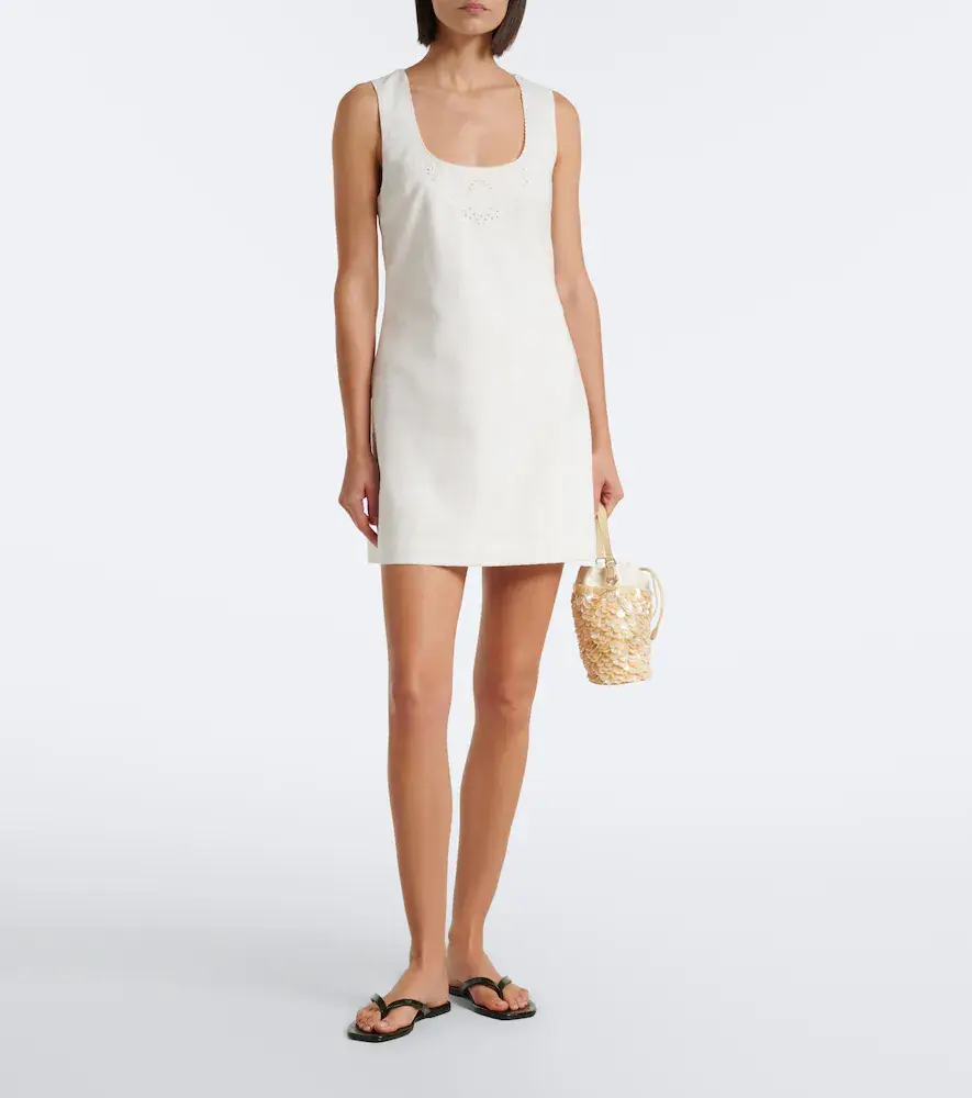Posse Odette ramie and cotton minidress | Thumbnail 3 Posse Odette ramie and cotton minidress | Thumbnail 3