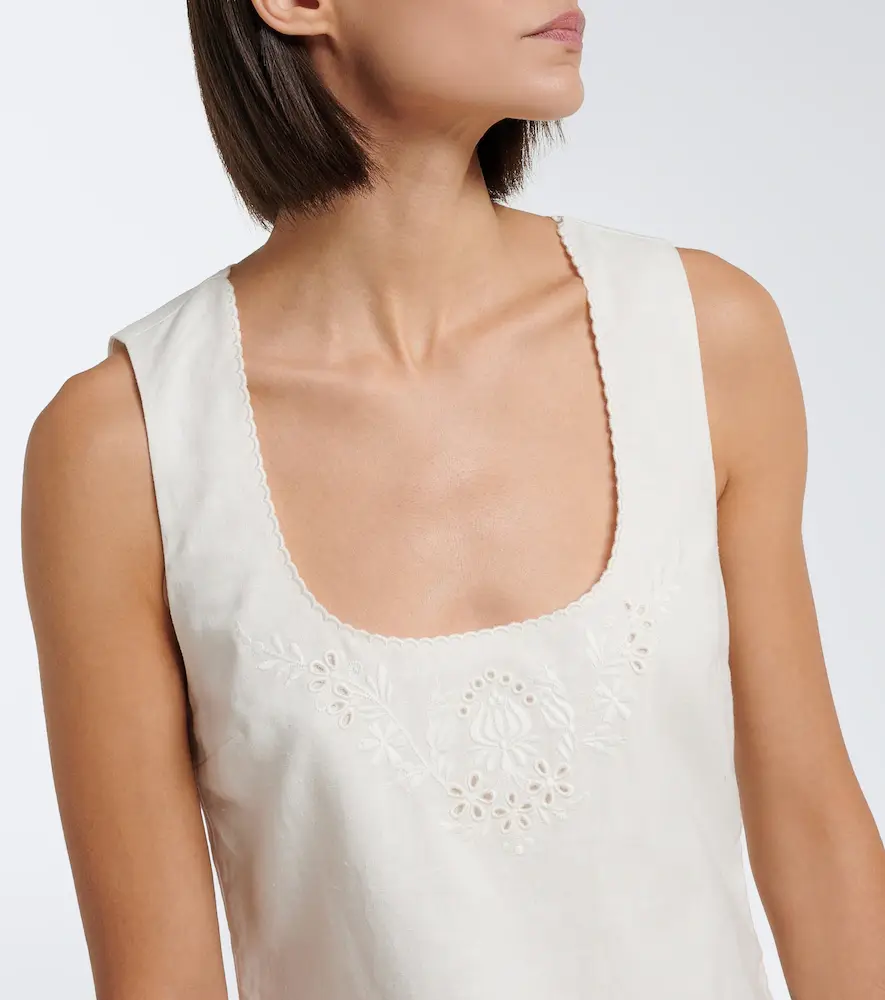 Posse Odette ramie and cotton minidress | Thumbnail 5 Posse Odette ramie and cotton minidress | Thumbnail 5