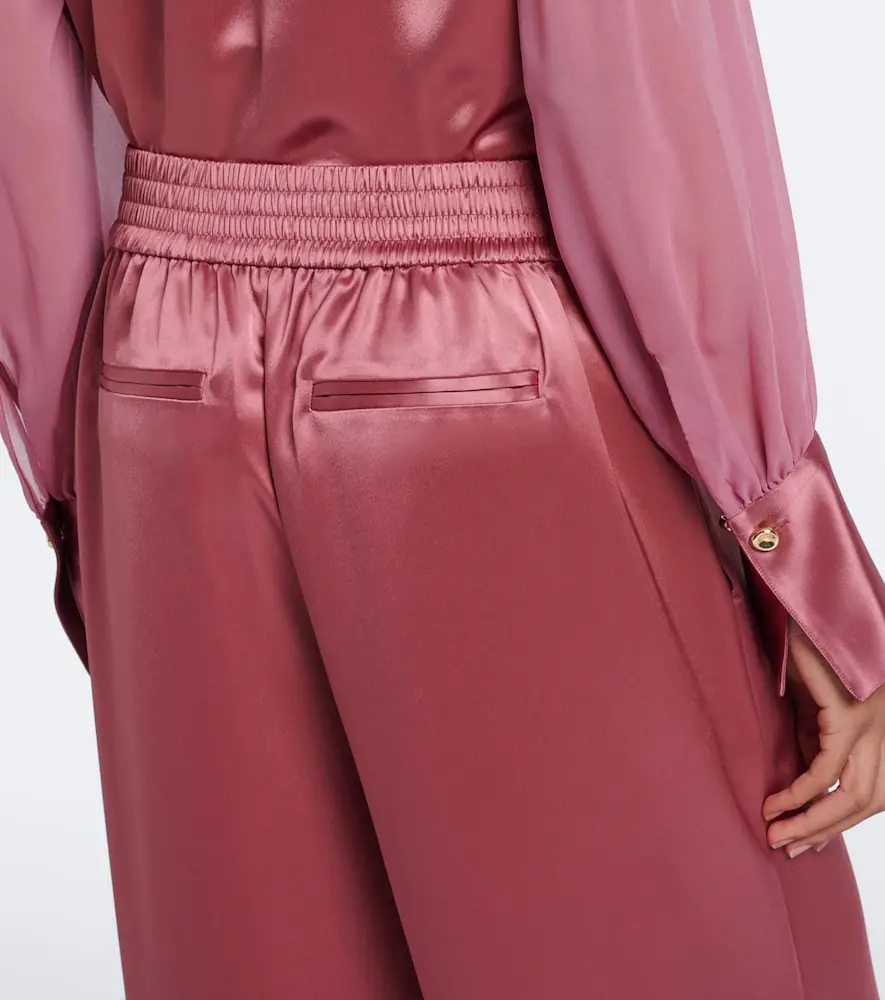 Joseph Dijon satin wide-leg pants | Thumbnail 4