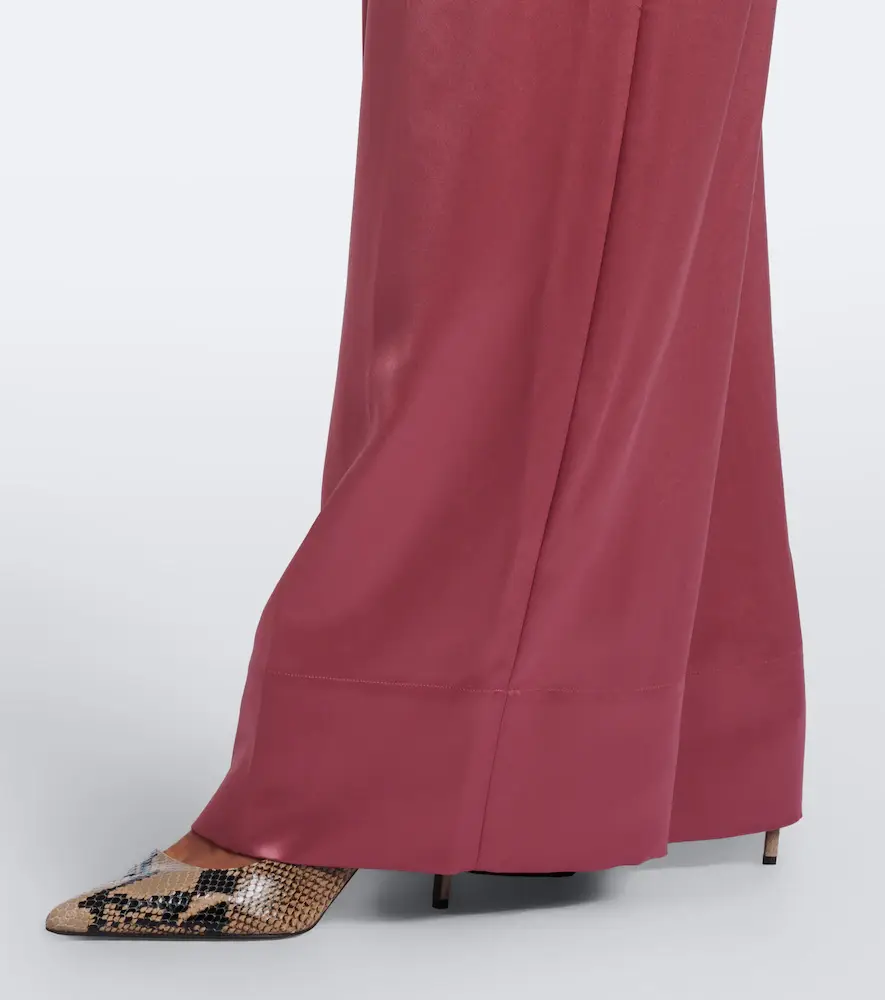 Joseph Dijon satin wide-leg pants | Thumbnail 5