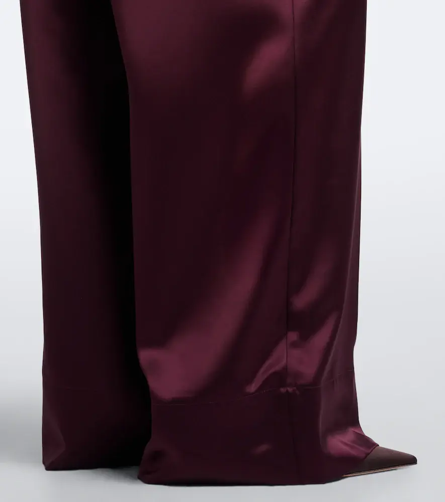 Joseph Dijon satin wide-leg pants | Thumbnail 4 Joseph Dijon satin wide-leg pants | Thumbnail 4