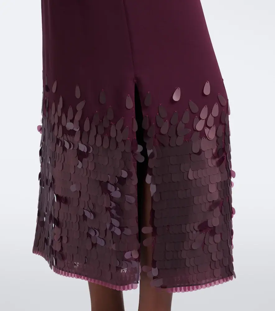 Joseph Connie sequined chiffon midi skirt | Thumbnail 2 Joseph Connie sequined chiffon midi skirt | Thumbnail 2