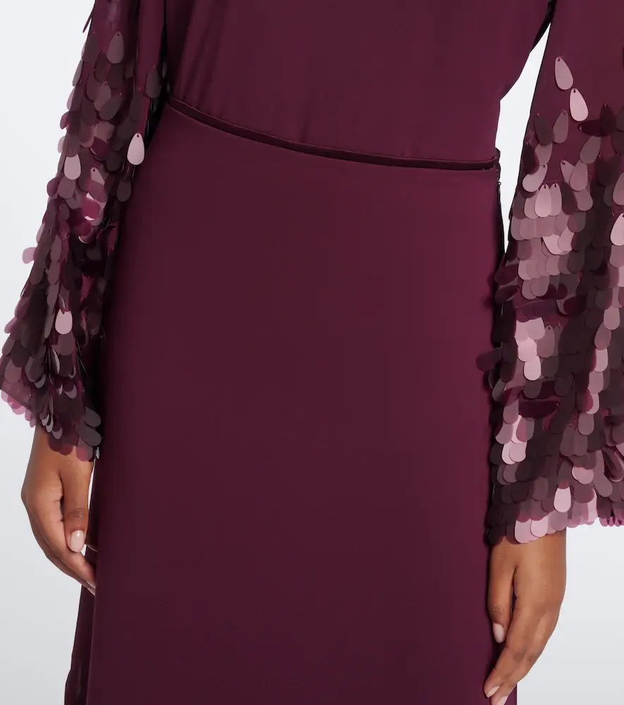 Joseph Connie sequined chiffon midi skirt | Thumbnail 3 Joseph Connie sequined chiffon midi skirt | Thumbnail 3