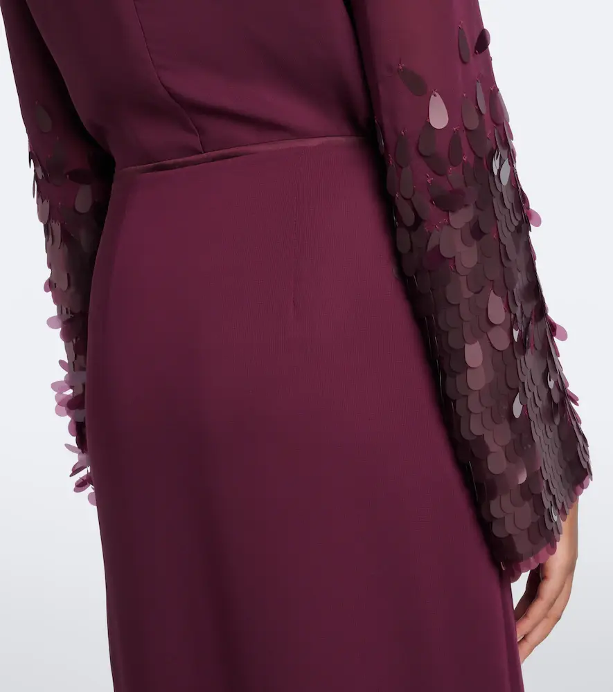 Joseph Connie sequined chiffon midi skirt | Thumbnail 6 Joseph Connie sequined chiffon midi skirt | Thumbnail 6