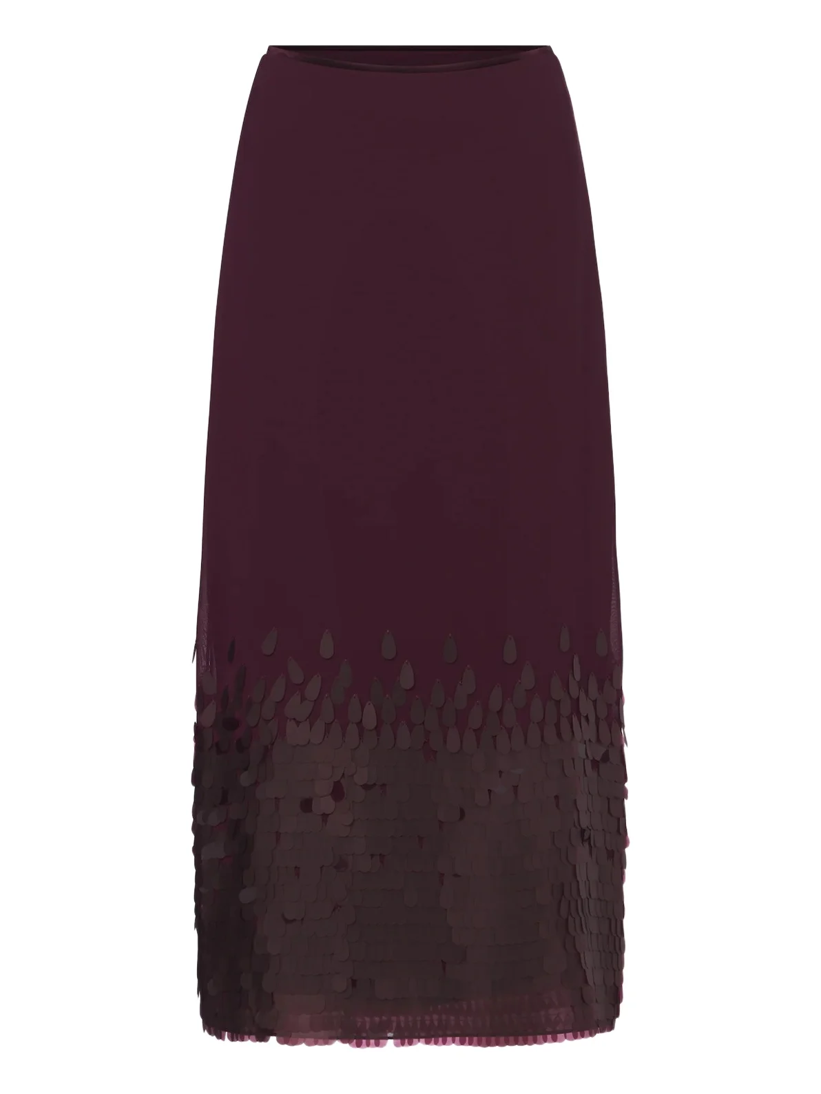 Connie sequined chiffon midi skirt Connie sequined chiffon midi skirt