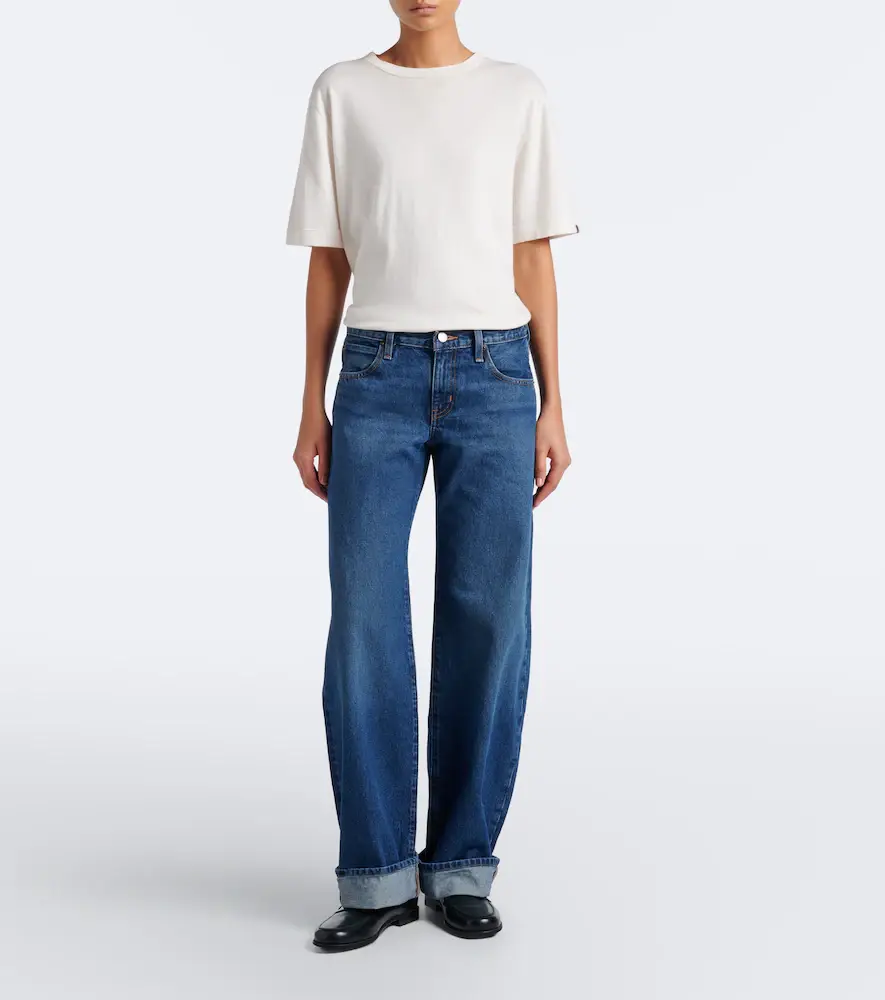 Frame Low Bow wide-leg jeans | Thumbnail 6 Frame Low Bow wide-leg jeans | Thumbnail 6