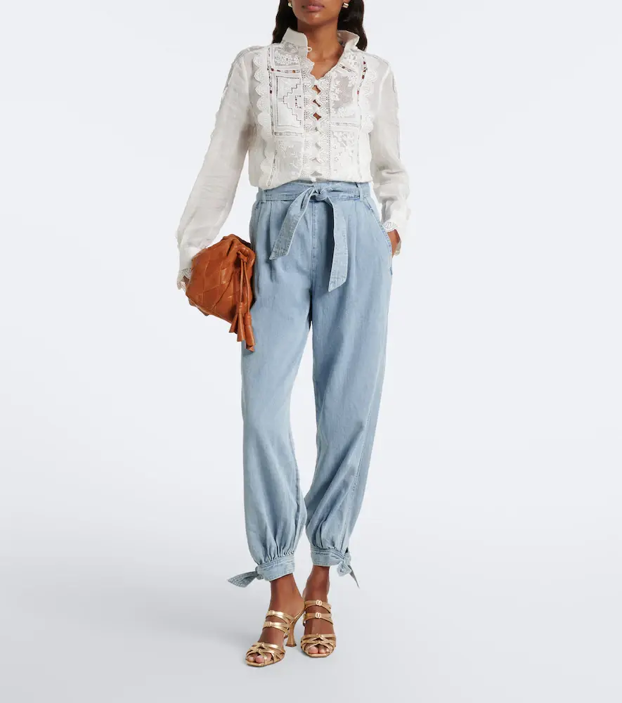 Zimmermann Fairlight barrel-leg jeans | Thumbnail 5 Zimmermann Fairlight barrel-leg jeans | Thumbnail 5