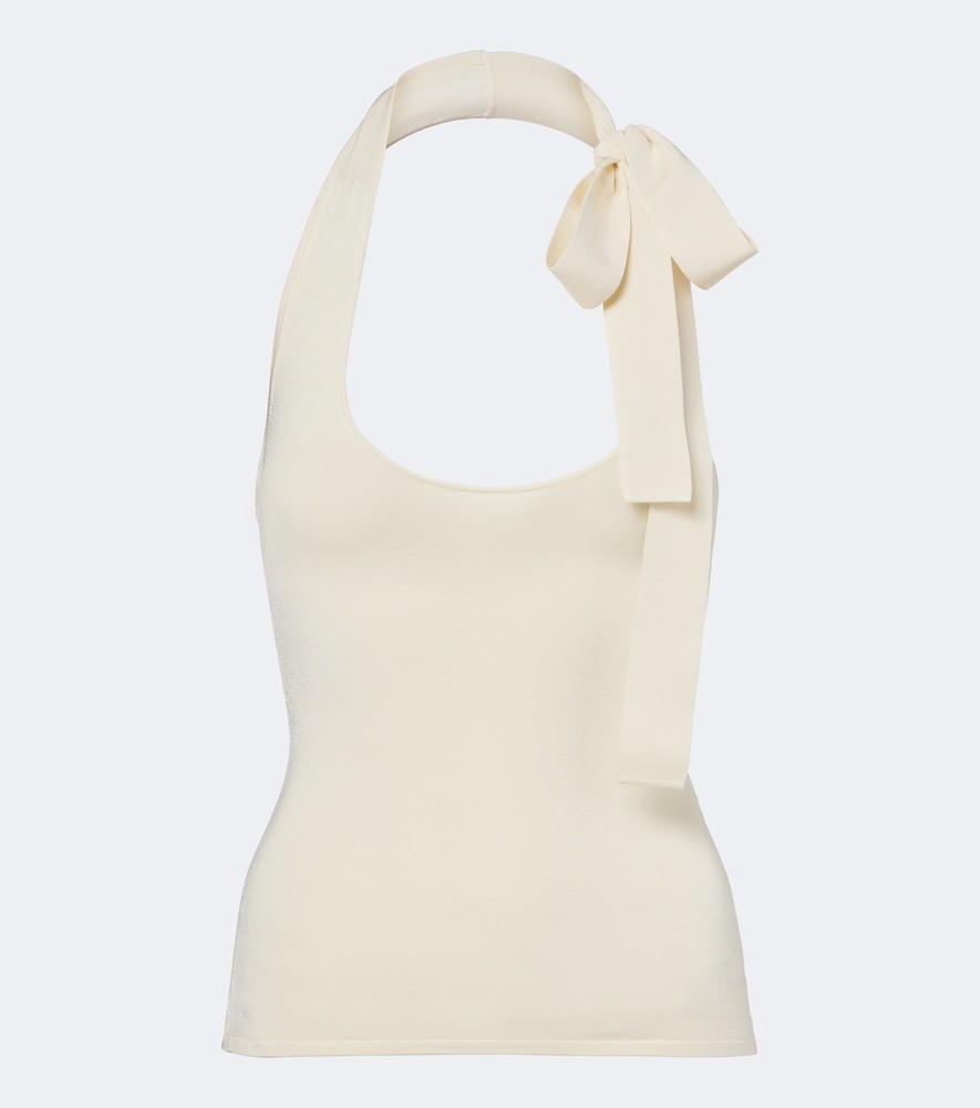 Fairlight knitted halterneck top