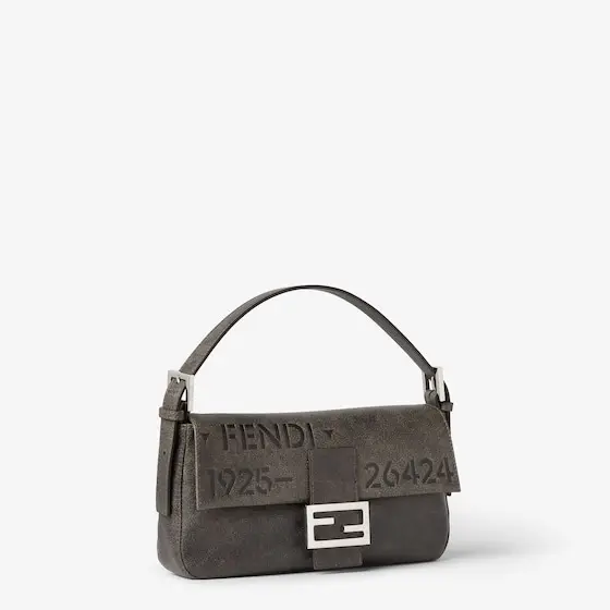 Fendi Baguette 26424 Leather Stencil Print Bag | Thumbnail 3 Fendi Baguette 26424 Leather Stencil Print Bag | Thumbnail 3
