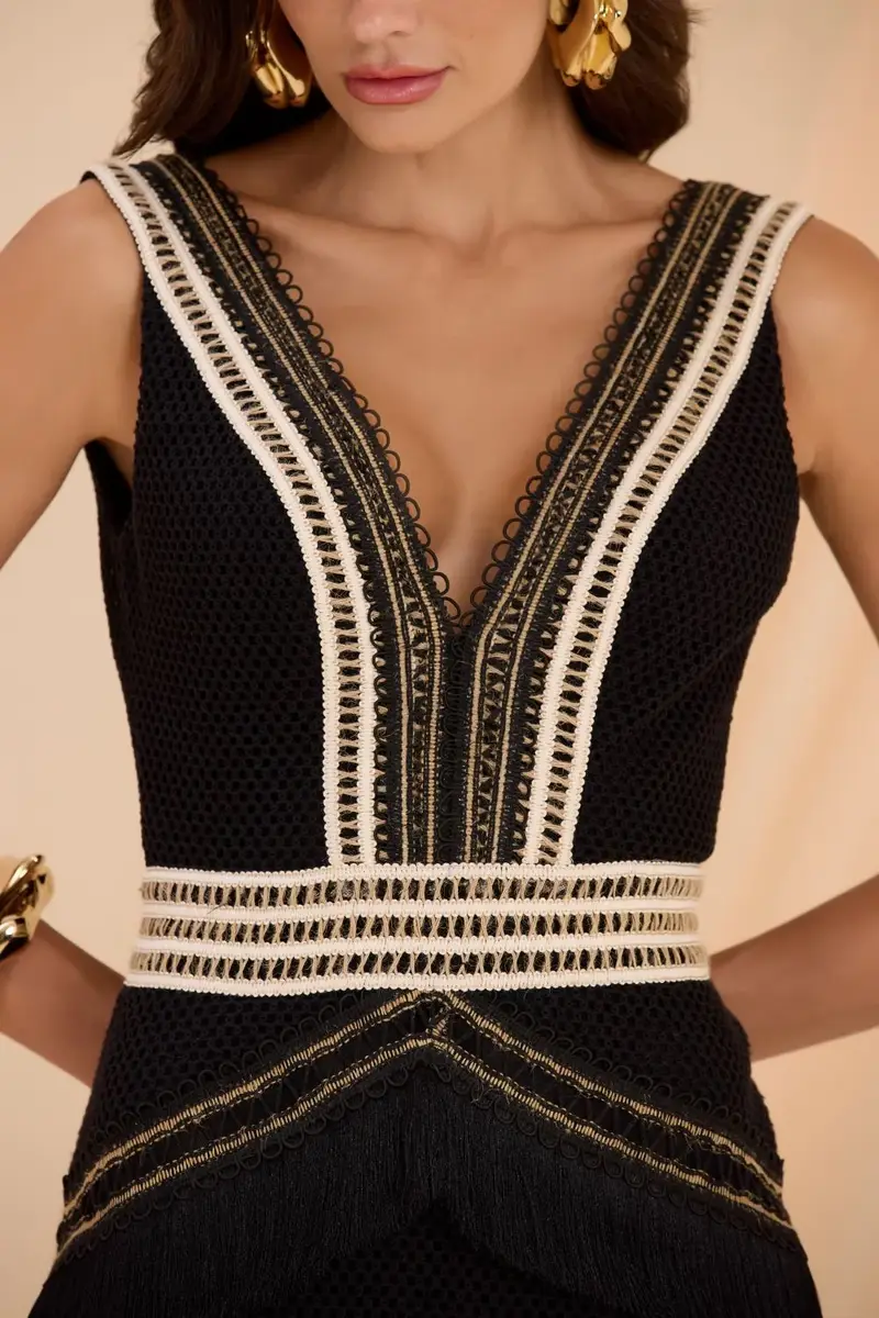 PatBo RITA FRINGE MIDI DRESS | Thumbnail 2 PatBo RITA FRINGE MIDI DRESS | Thumbnail 2