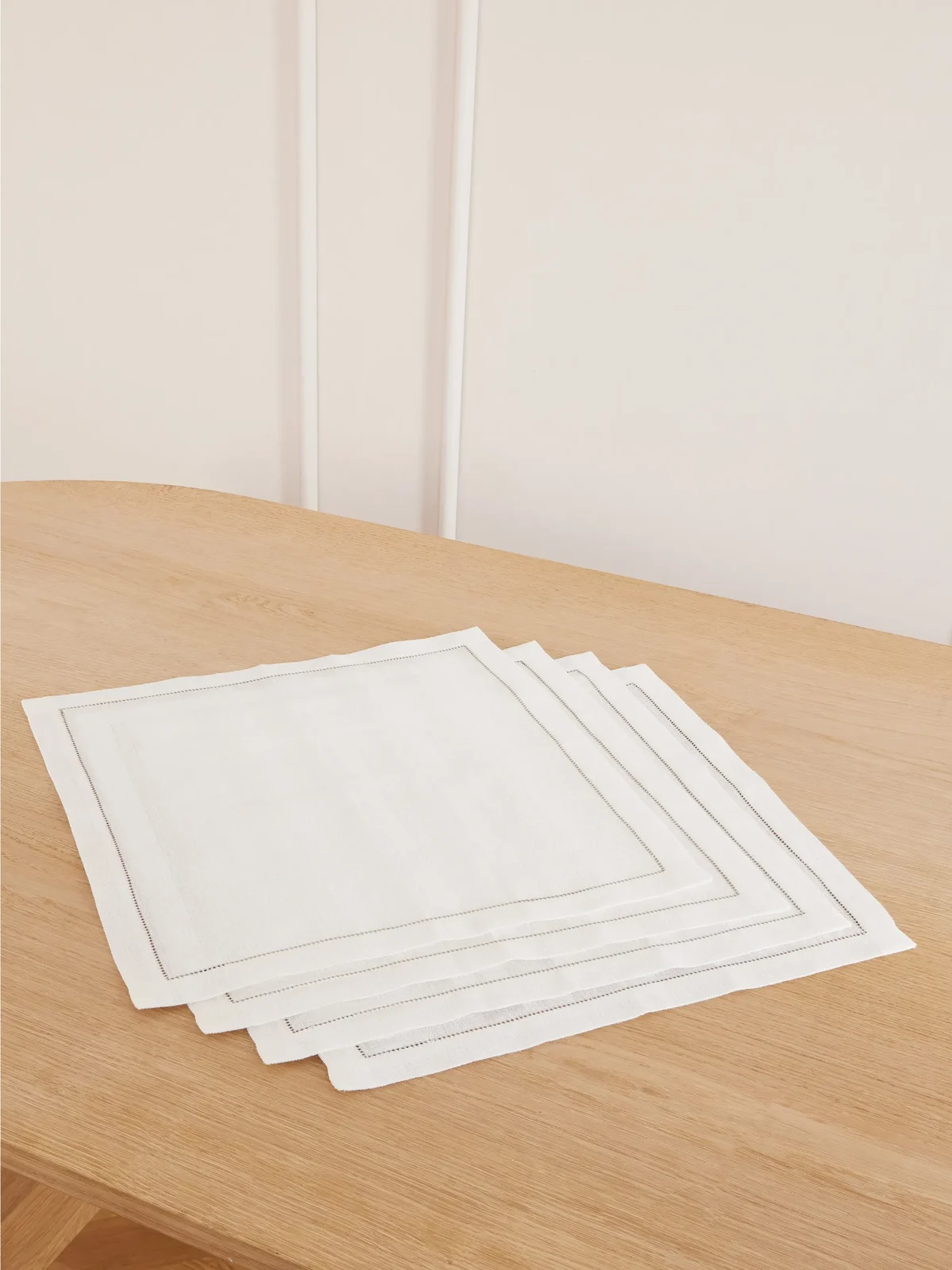 Brunello Cucinelli Set Of Four Linen Placemats