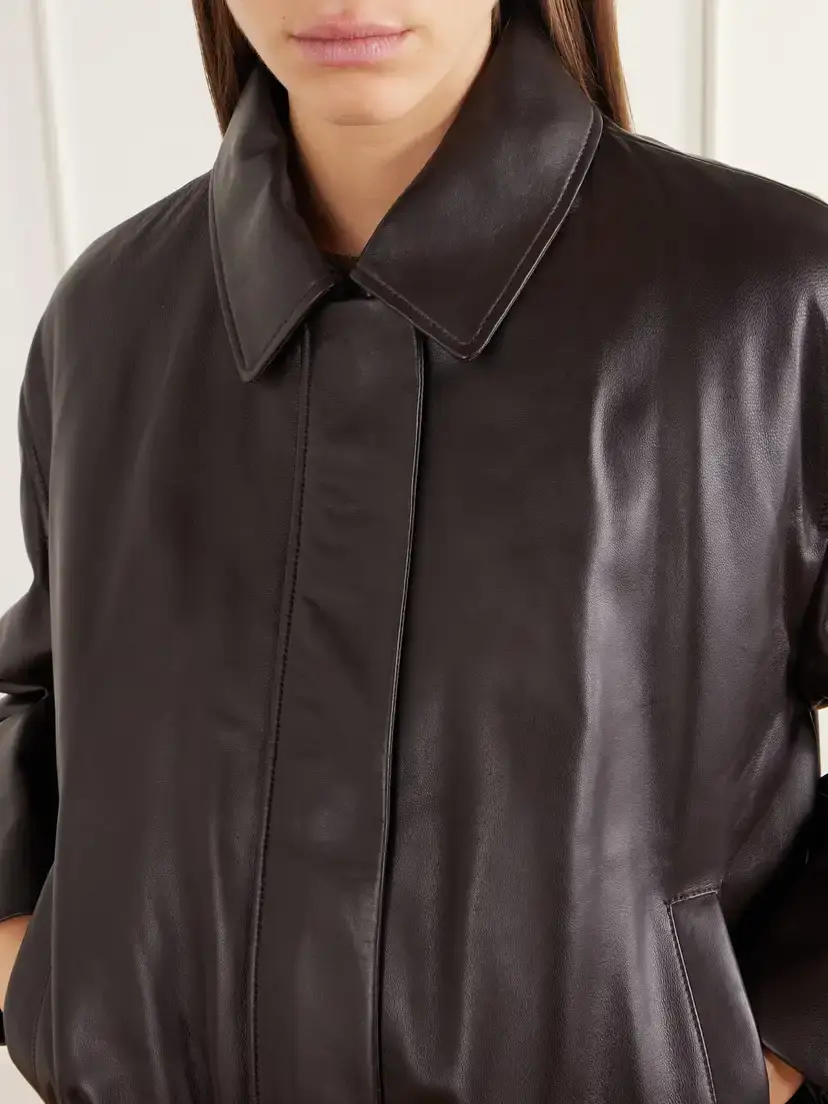 ARMA Melis Pleated Leather Jacket | Thumbnail 5 ARMA Melis Pleated Leather Jacket | Thumbnail 5