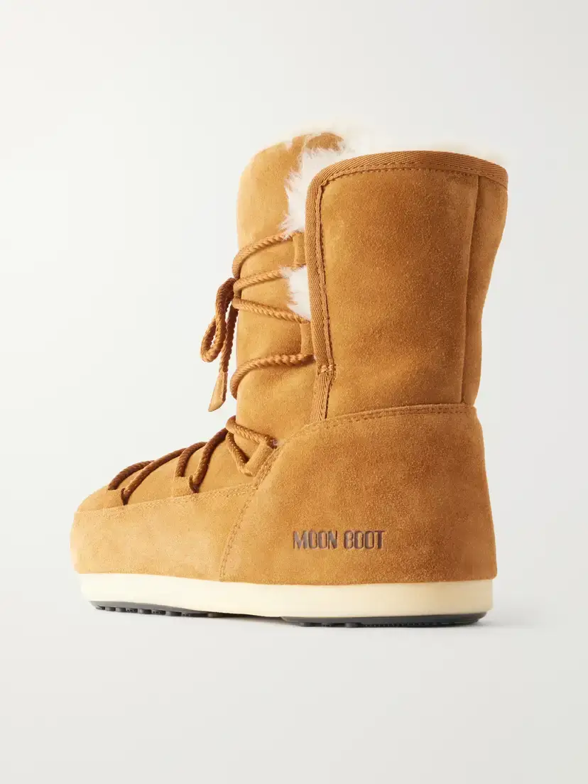 Moon Boot Evx Shearling-lined Suede Snow Boots | Thumbnail 3 Moon Boot Evx Shearling-lined Suede Snow Boots | Thumbnail 3