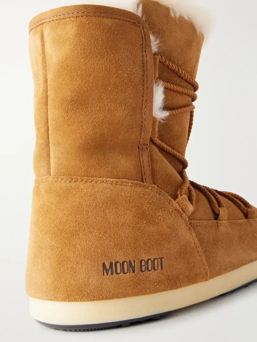 Moon Boot Evx Shearling-lined Suede Snow Boots | Thumbnail 5 Moon Boot Evx Shearling-lined Suede Snow Boots | Thumbnail 5