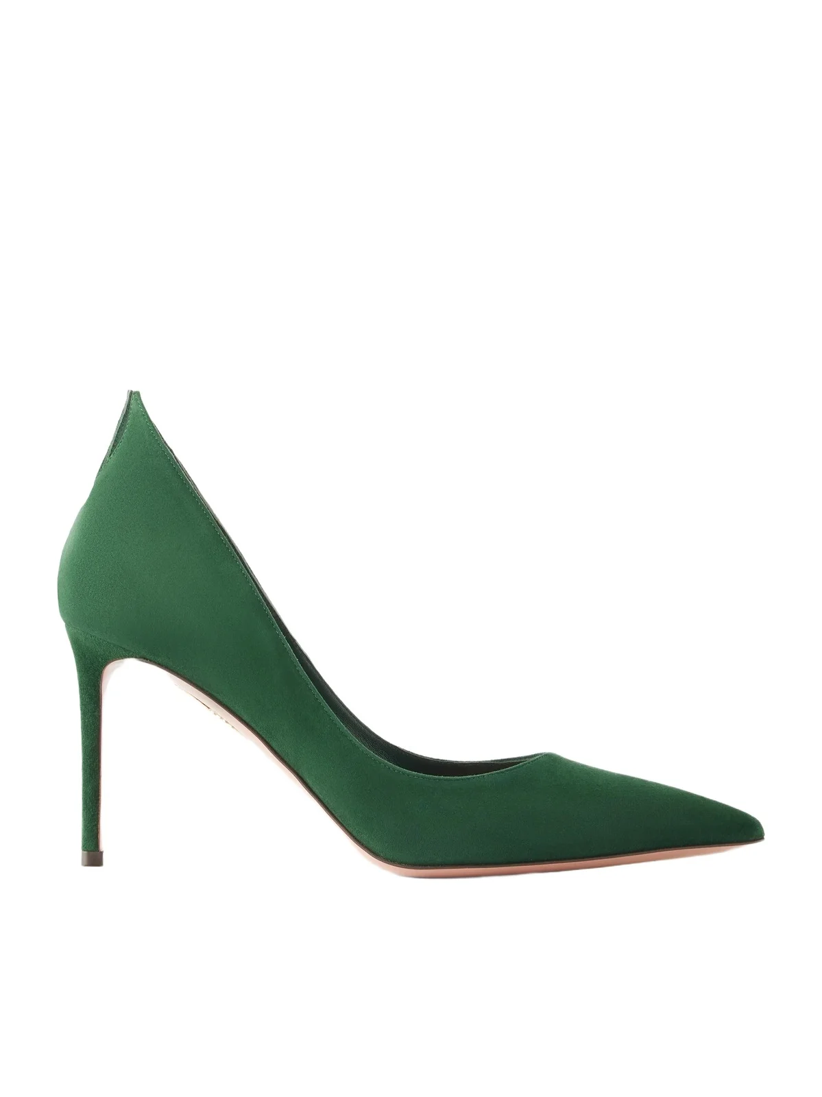 Aquazzura Linea 85 Suede Pumps