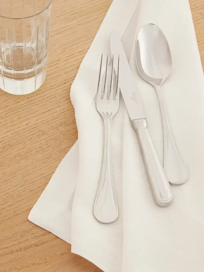 Christofle Albi 24-piece Silver-tone Stainless Steel Cutlery Set | Thumbnail 2 Christofle Albi 24-piece Silver-tone Stainless Steel Cutlery Set | Thumbnail 2