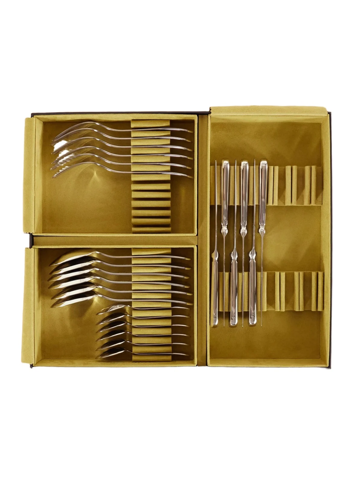 Albi 24-piece Silver-tone Stainless Steel Cutlery Set Albi 24-piece Silver-tone Stainless Steel Cutlery Set