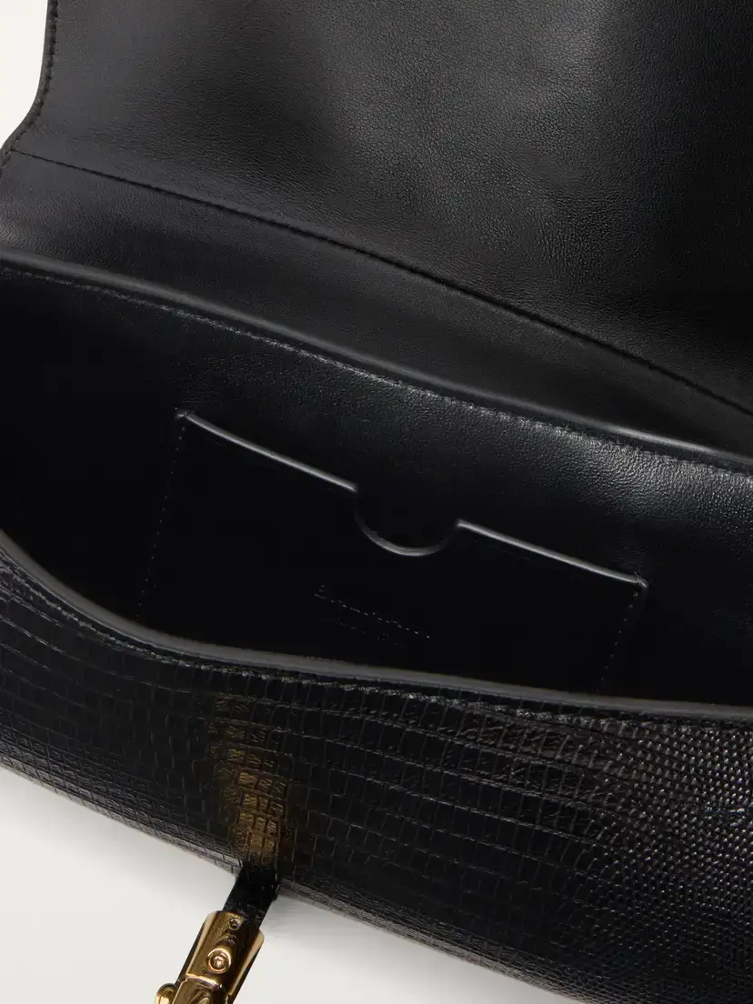 Balmain Metropolis Lizard-effect Leather Shoulder Bag | Thumbnail 6 Balmain Metropolis Lizard-effect Leather Shoulder Bag | Thumbnail 6