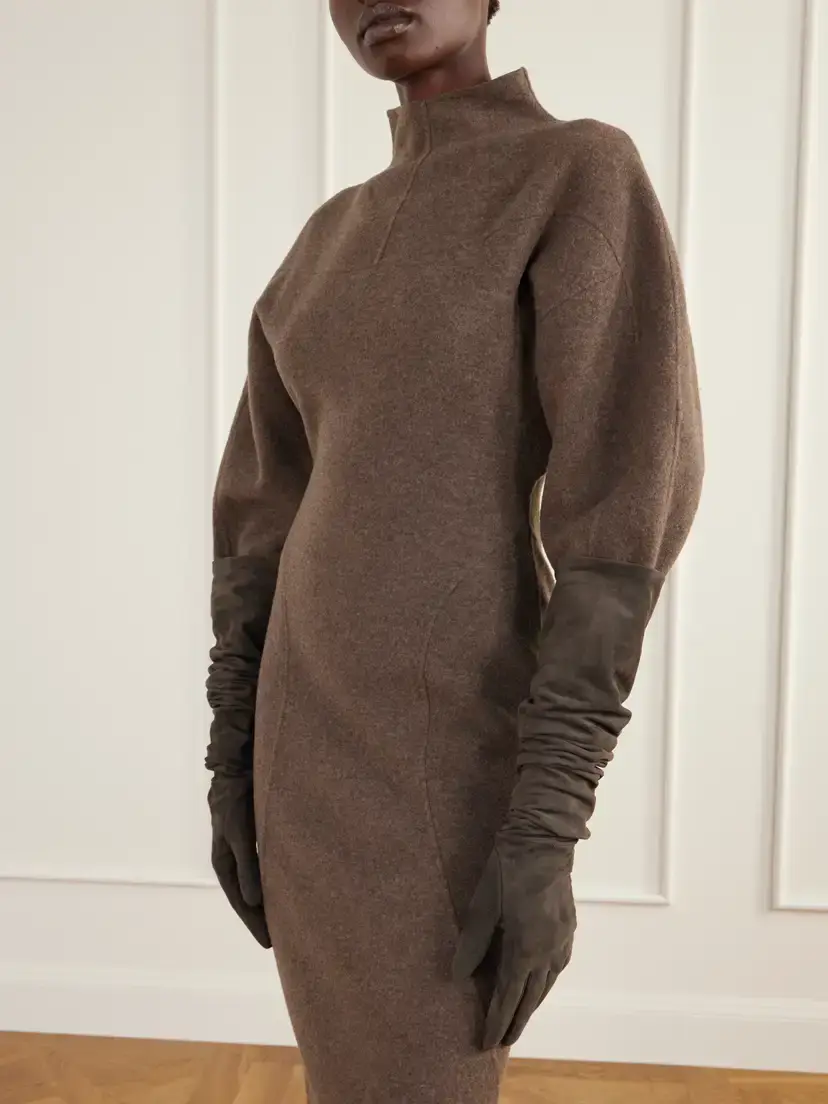 Max Mara Suede Gloves | Thumbnail 2 Max Mara Suede Gloves | Thumbnail 2