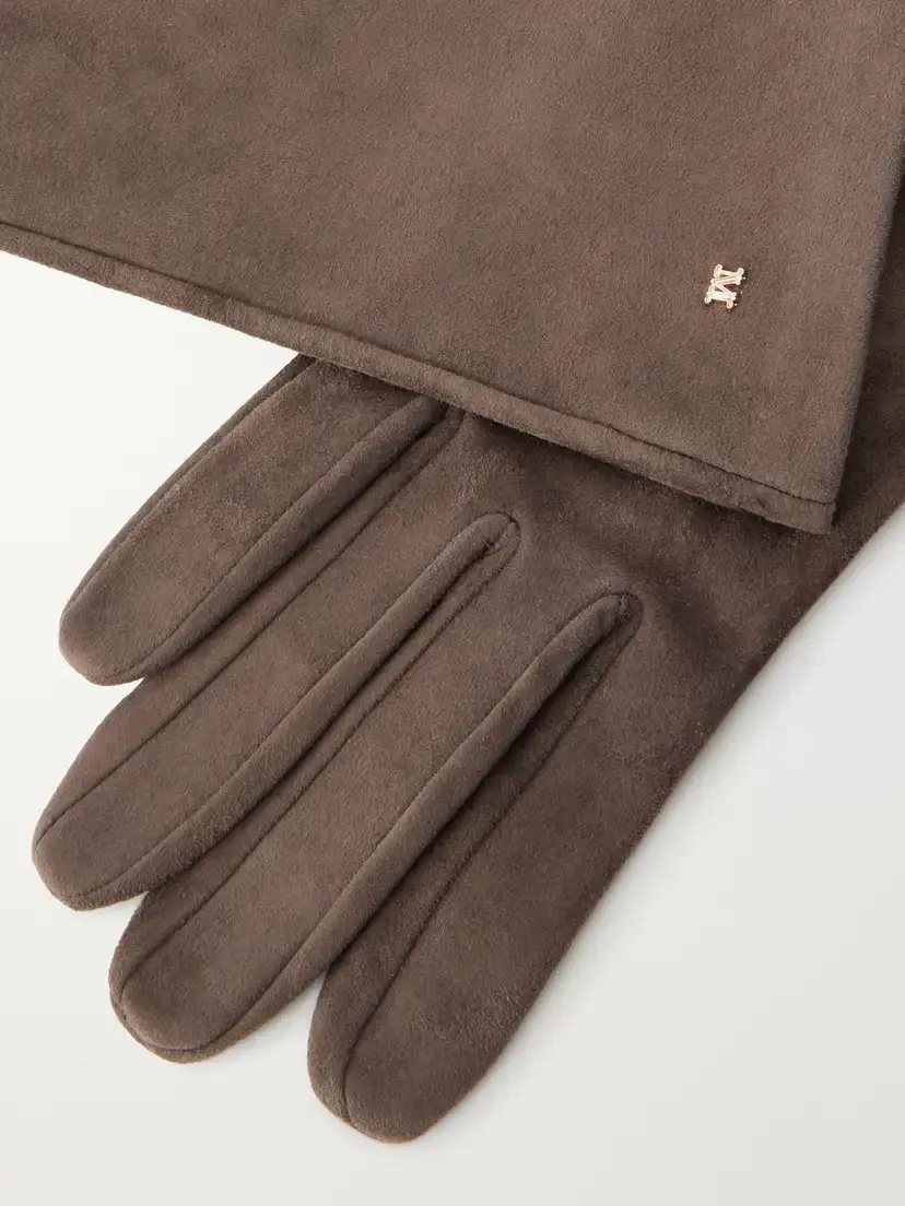 Max Mara Suede Gloves | Thumbnail 3 Max Mara Suede Gloves | Thumbnail 3