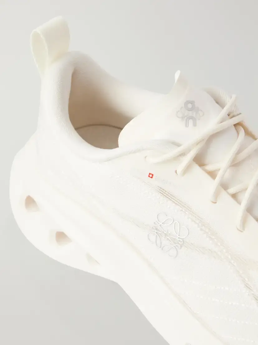 Loewe + On Cloudtilt Premium Embroidered Mesh Sneakers | Thumbnail 4