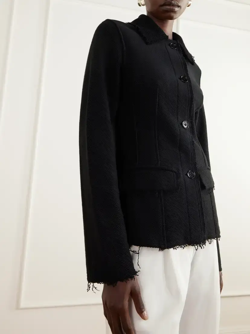 TOTEME Cotton-twill Jacket | Thumbnail 4 TOTEME Cotton-twill Jacket | Thumbnail 4