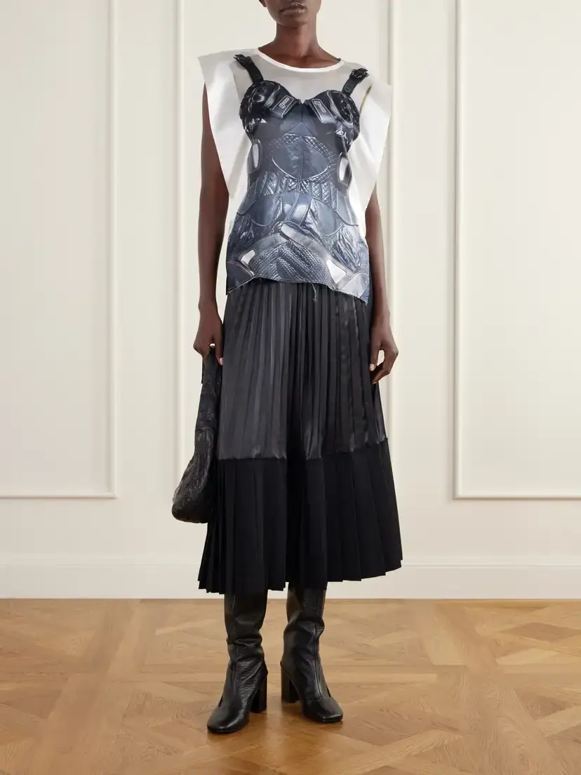 Junya Watanabe Deconstructed Printed Twill Top | Thumbnail 2 Junya Watanabe Deconstructed Printed Twill Top | Thumbnail 2