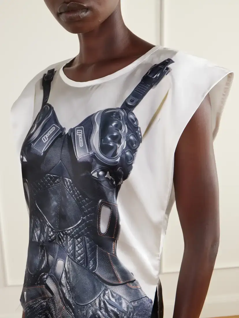 Junya Watanabe Deconstructed Printed Twill Top | Thumbnail 4 Junya Watanabe Deconstructed Printed Twill Top | Thumbnail 4