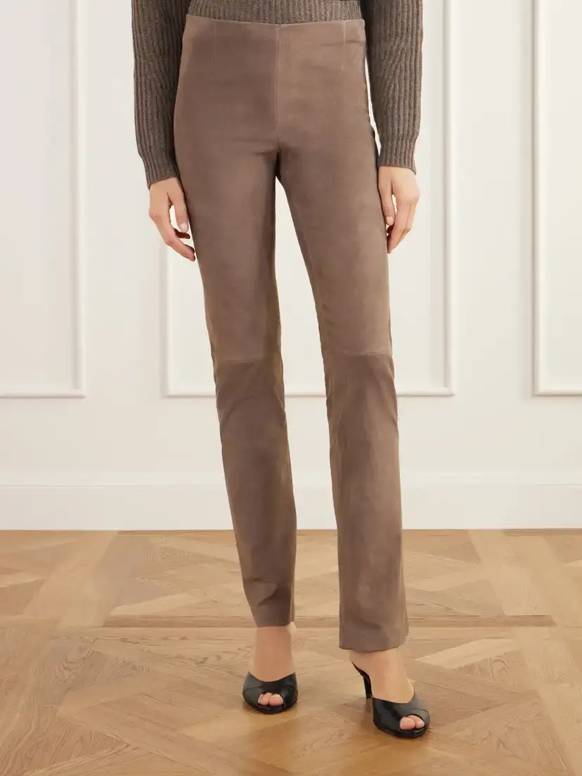 ARMA Albie Paneled Suede Leggings | Thumbnail 3 ARMA Albie Paneled Suede Leggings | Thumbnail 3