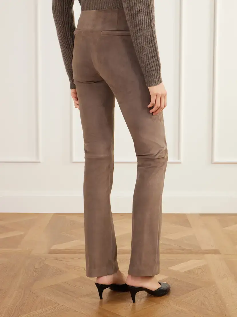 ARMA Albie Paneled Suede Leggings | Thumbnail 4 ARMA Albie Paneled Suede Leggings | Thumbnail 4