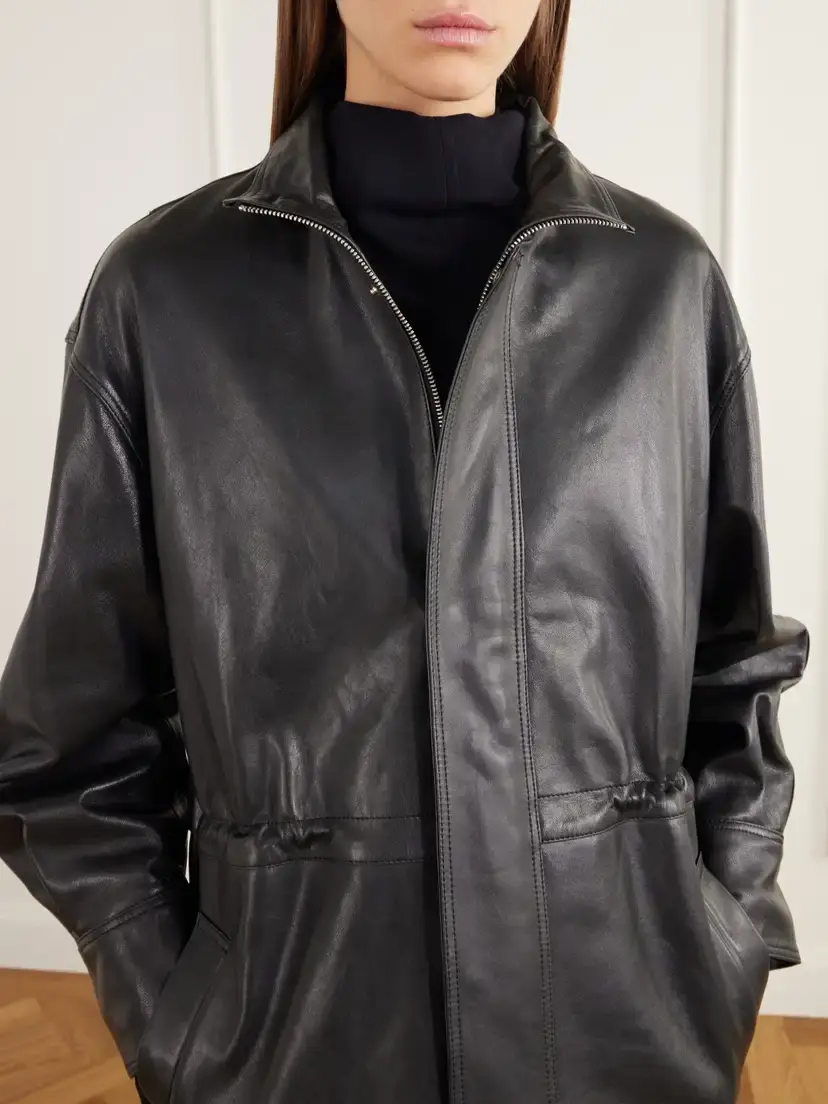 ARMA Alia Paneled Leather Jacket | Thumbnail 5