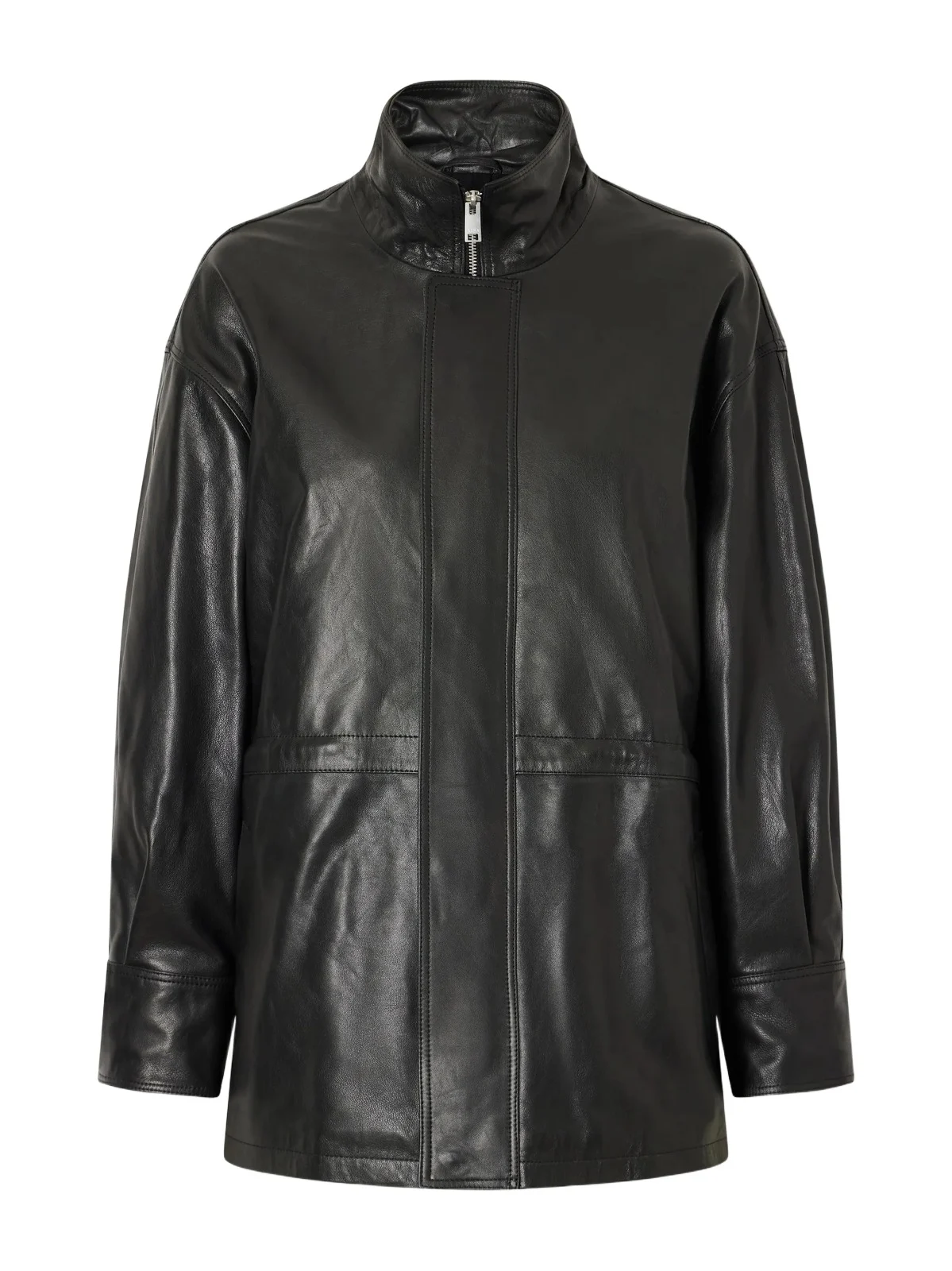 ARMA Alia Paneled Leather Jacket