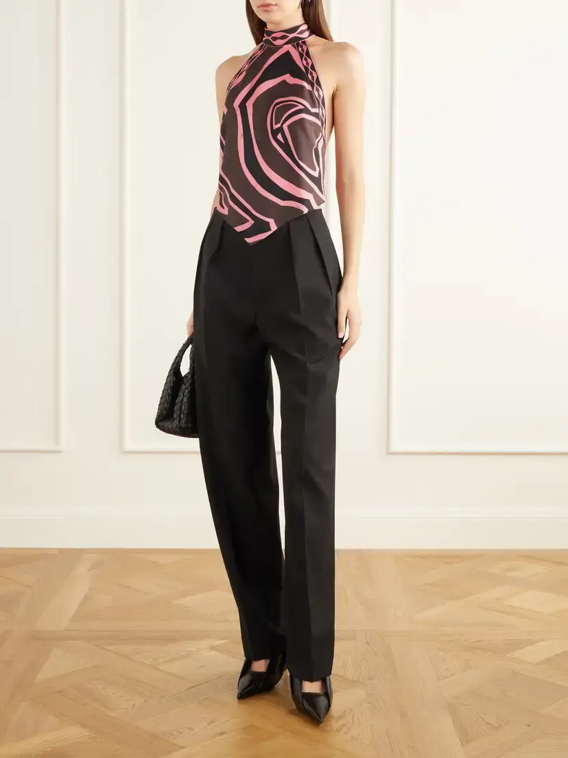 PUCCI Printed Silk-twill Top | Thumbnail 2 PUCCI Printed Silk-twill Top | Thumbnail 2
