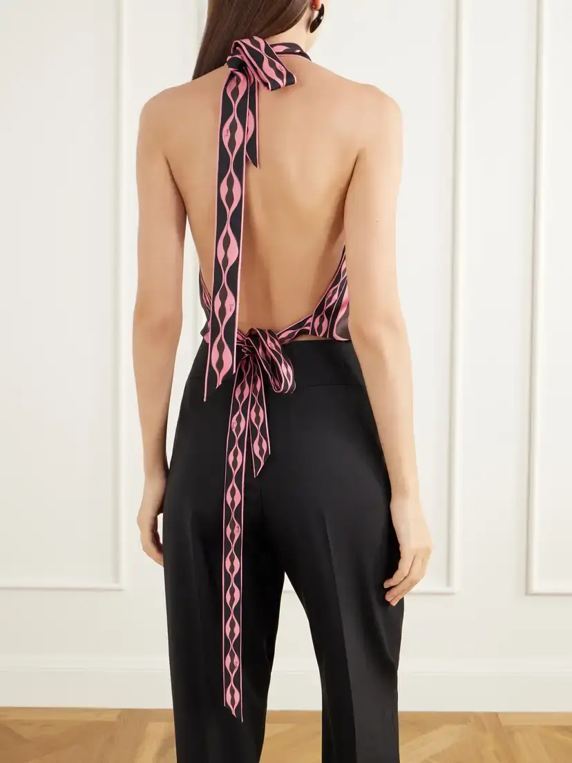 PUCCI Printed Silk-twill Top | Thumbnail 3 PUCCI Printed Silk-twill Top | Thumbnail 3