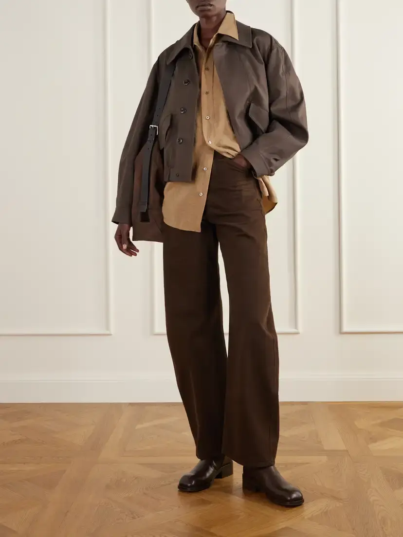 Lemaire Gathered Cotton-twill Jacket | Thumbnail 2 Lemaire Gathered Cotton-twill Jacket | Thumbnail 2