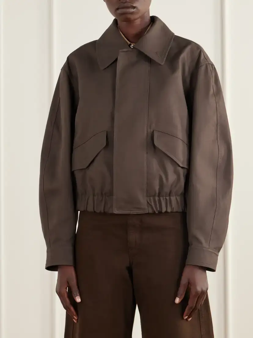 Lemaire Gathered Cotton-twill Jacket | Thumbnail 3 Lemaire Gathered Cotton-twill Jacket | Thumbnail 3