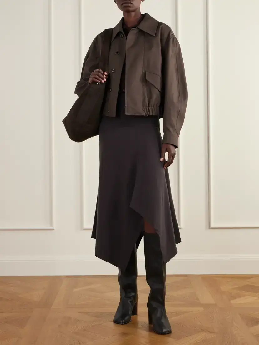 Lemaire Gathered Cotton-twill Jacket | Thumbnail 6 Lemaire Gathered Cotton-twill Jacket | Thumbnail 6